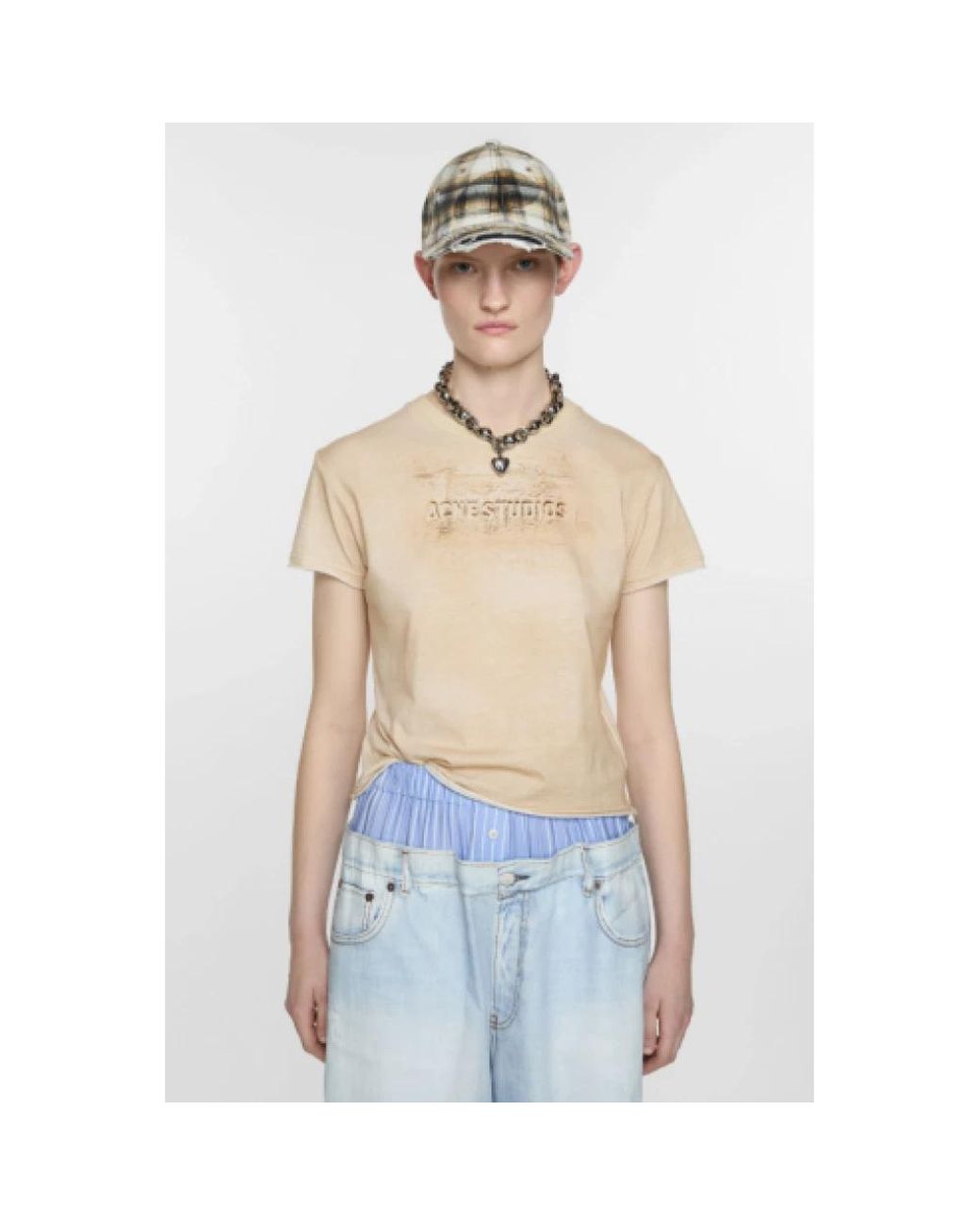 Acne Natural T-Shirts