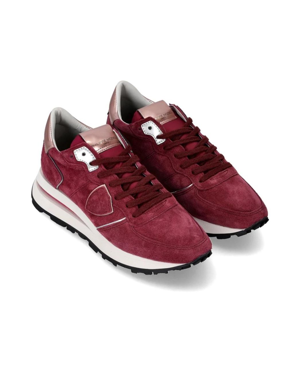 Philippe Model Red Sneakers