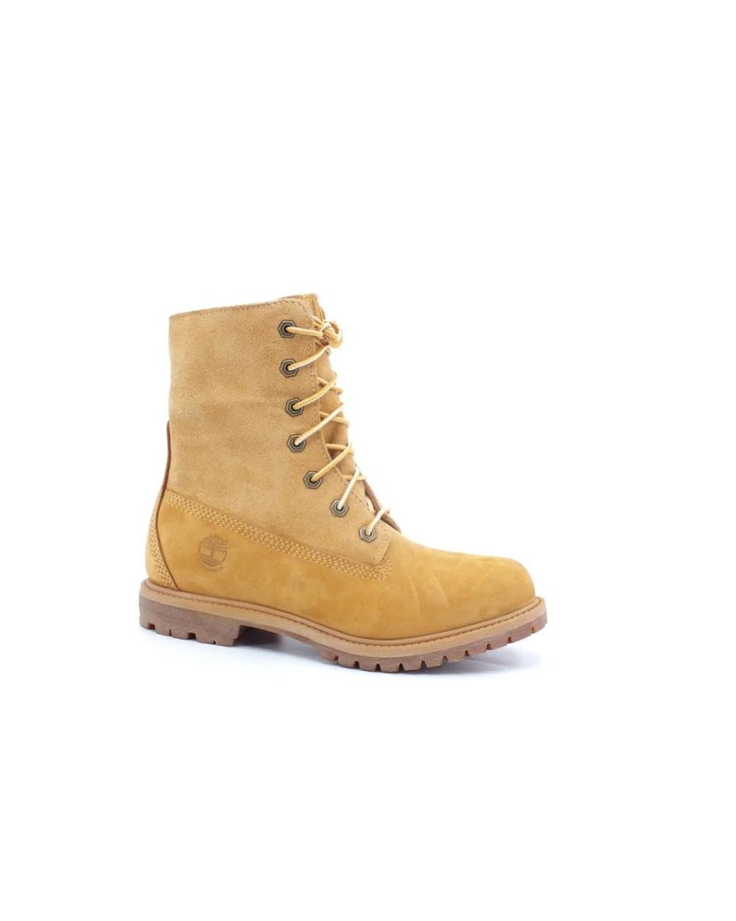 Timberland Natural Lace-Up Boots