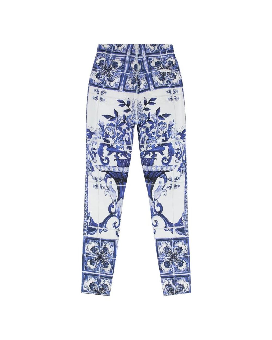 Dolce & Gabbana Blue Slim-Fit Trousers