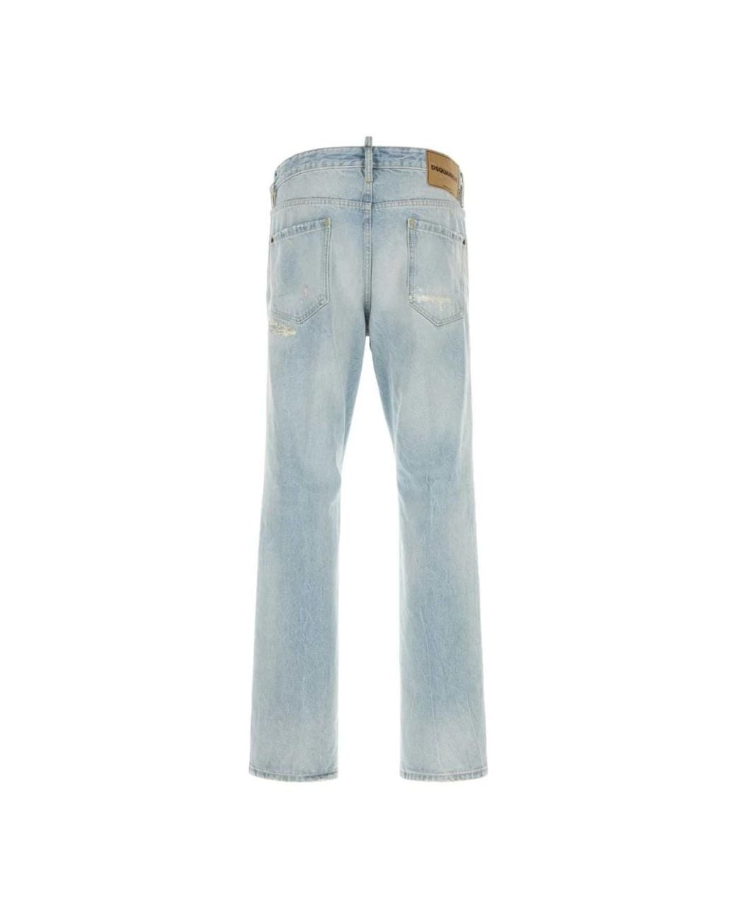 DSquared² Blue Straight Fit Jeans for men
