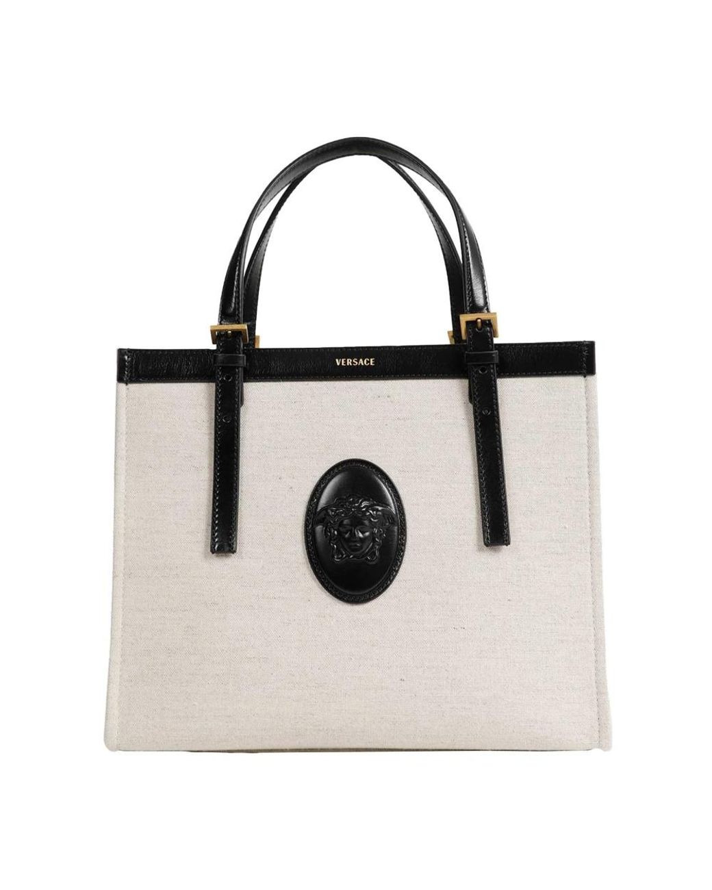 Versace Black Shopping Bags