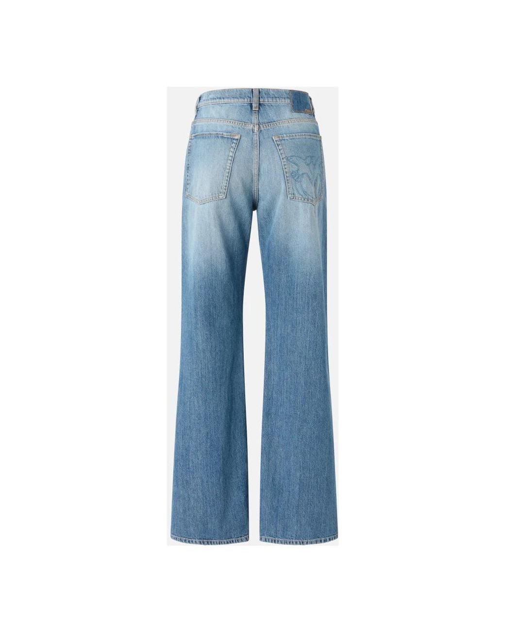 Pinko Blue Wide Jeans