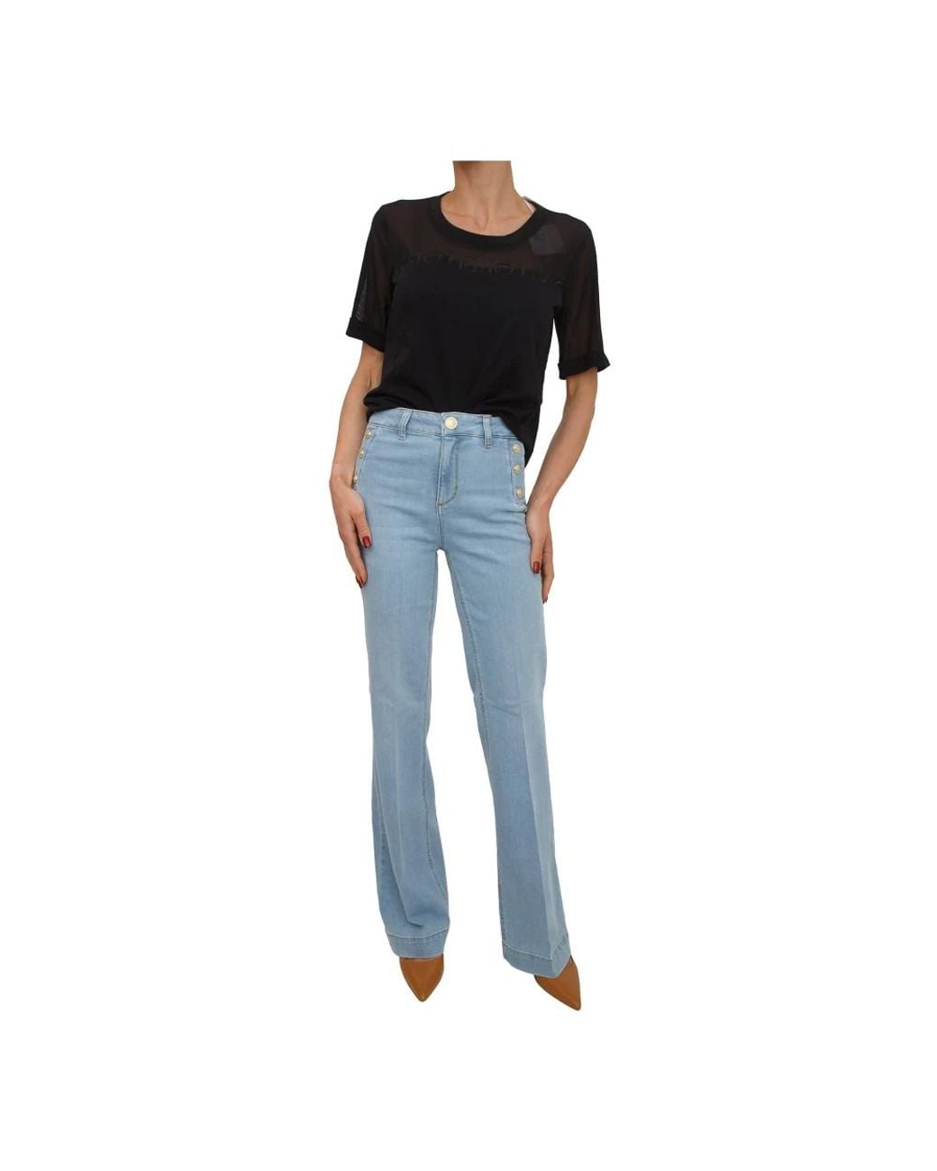 Liu Jo Blue Flare Jeans
