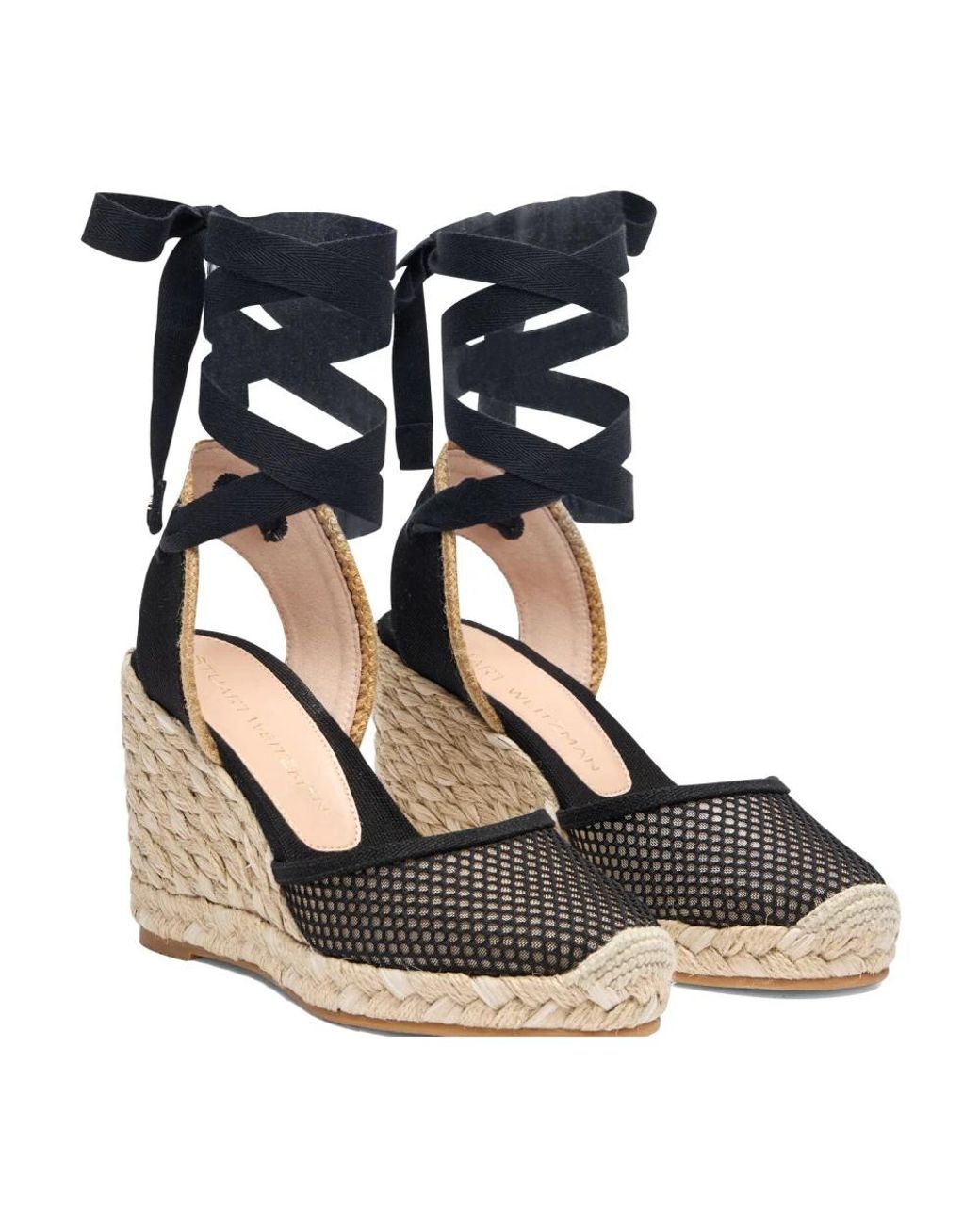 Stuart Weitzman Black Wedges