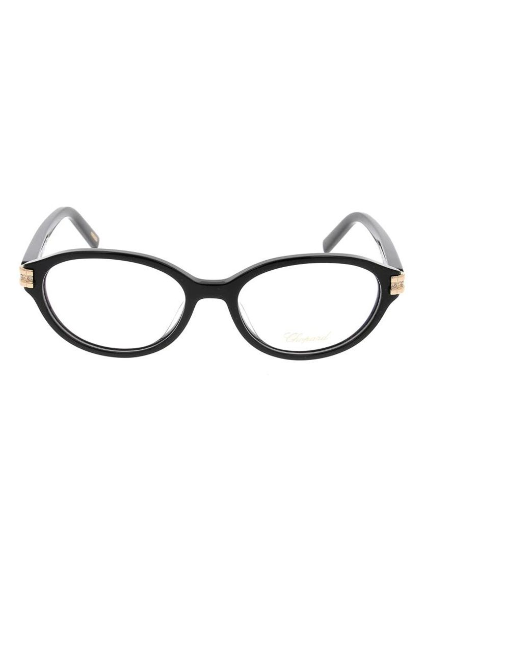 Glasses Chopard de color Metallic
