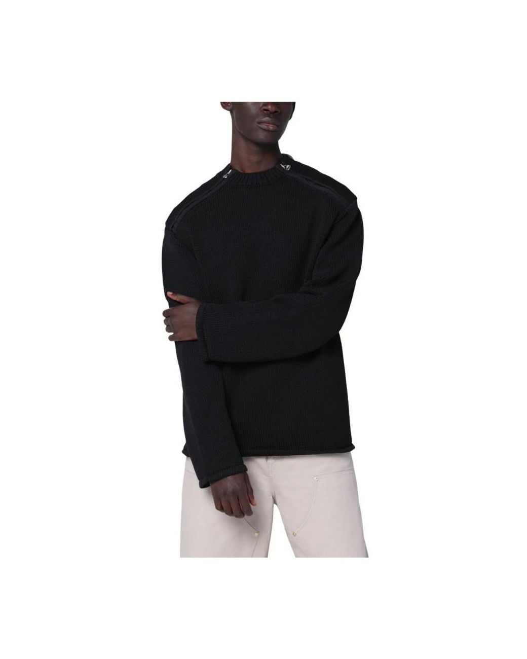 OAMC Black Round-Neck Knitwear for men