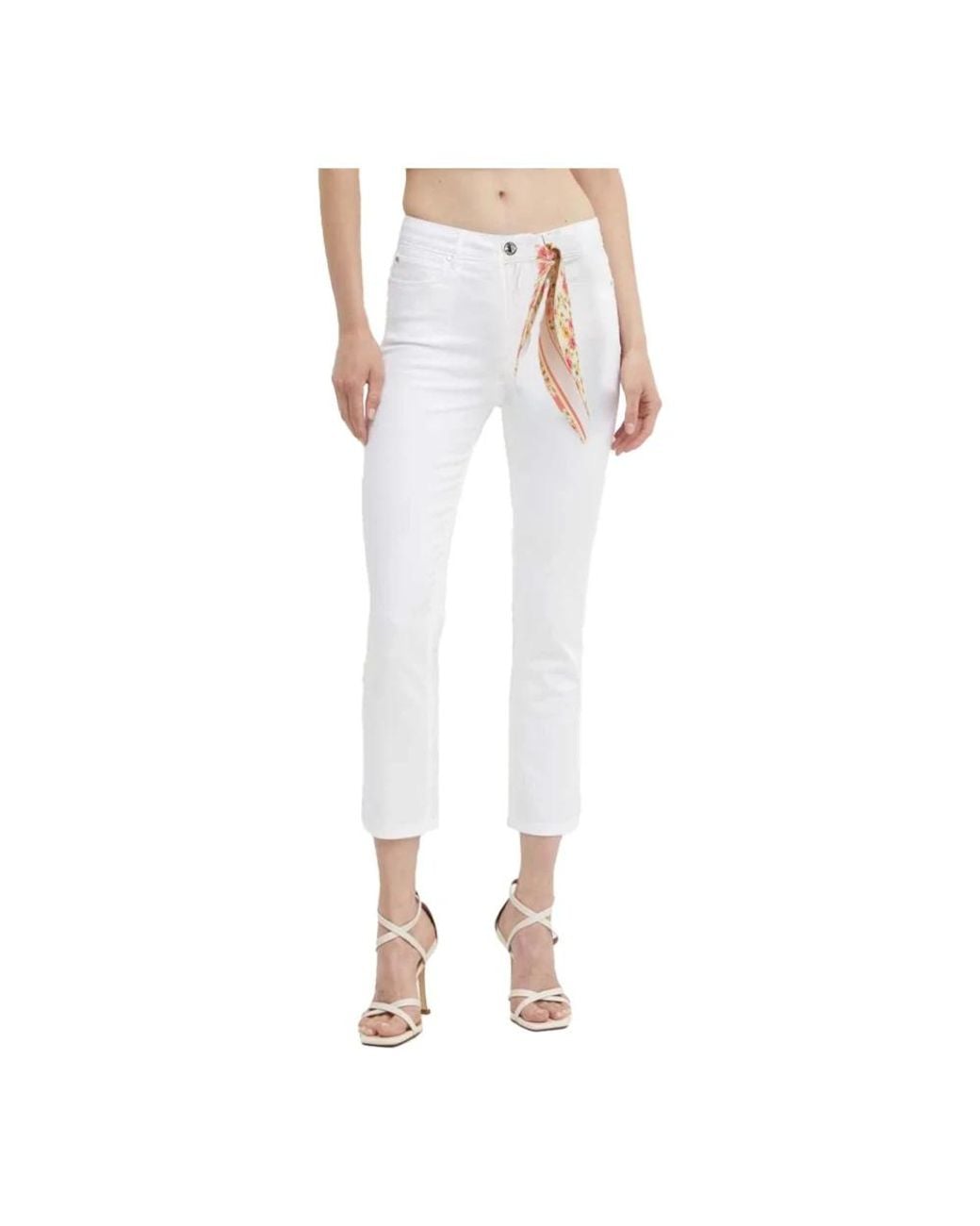 Guess White Slim Fit Jeans