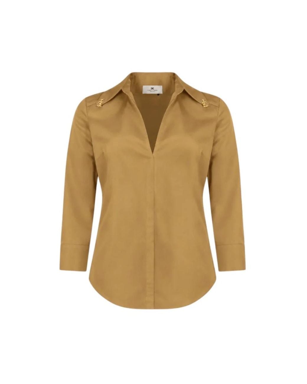 Elisabetta Franchi Natural Shirts