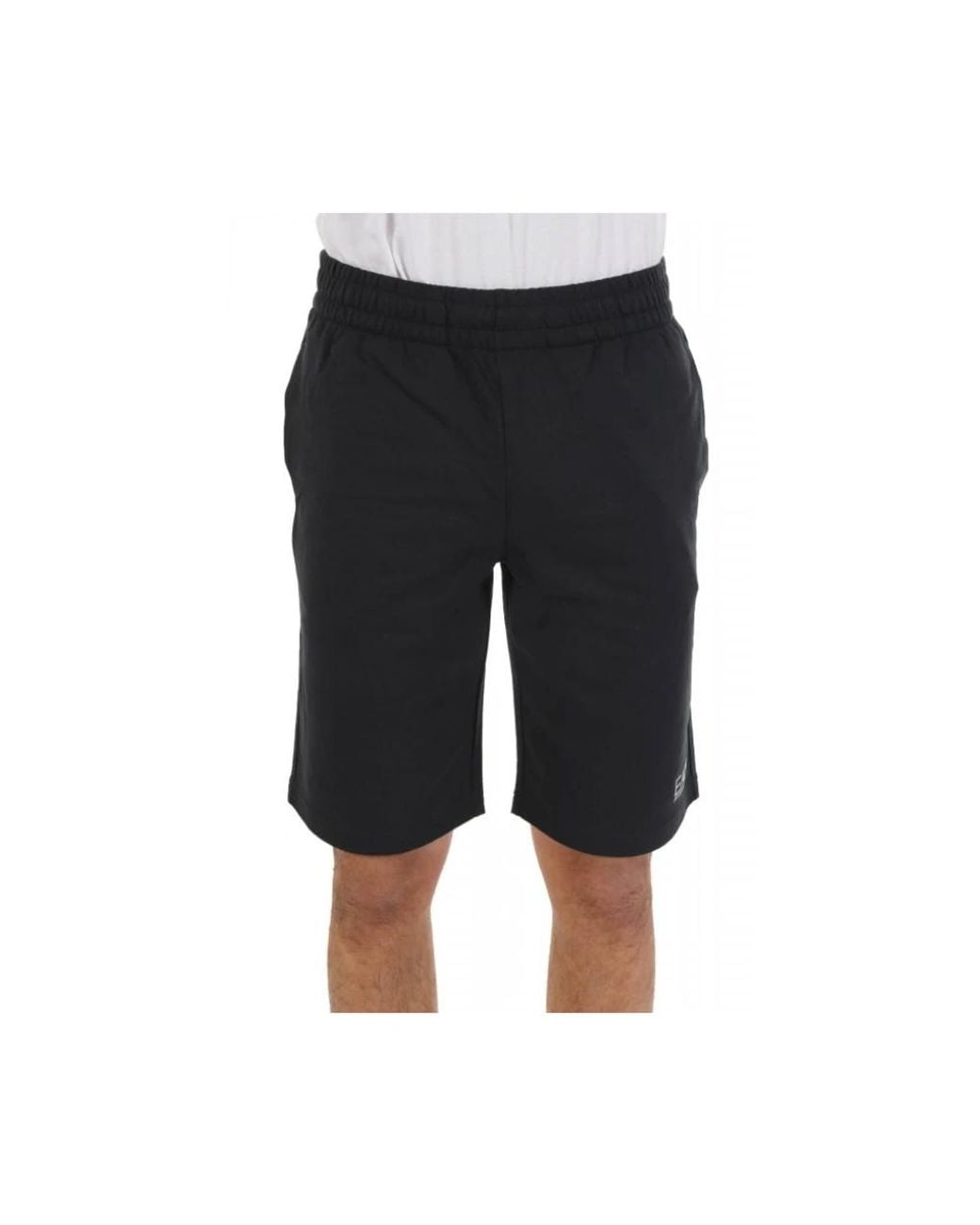 Casual Shorts EA7 pour homme en coloris Black
