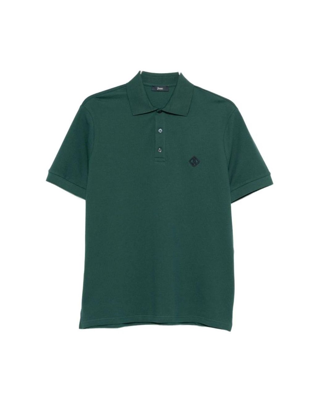 Herno Green Polo Shirts for men