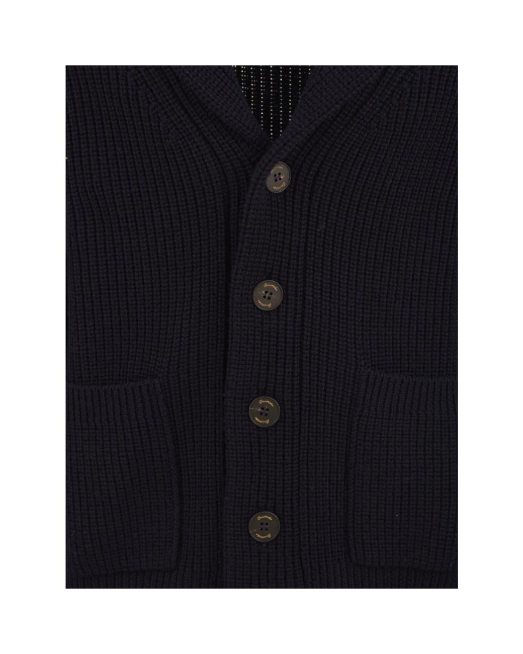 Cardigans Drumohr de hombre de color Blue