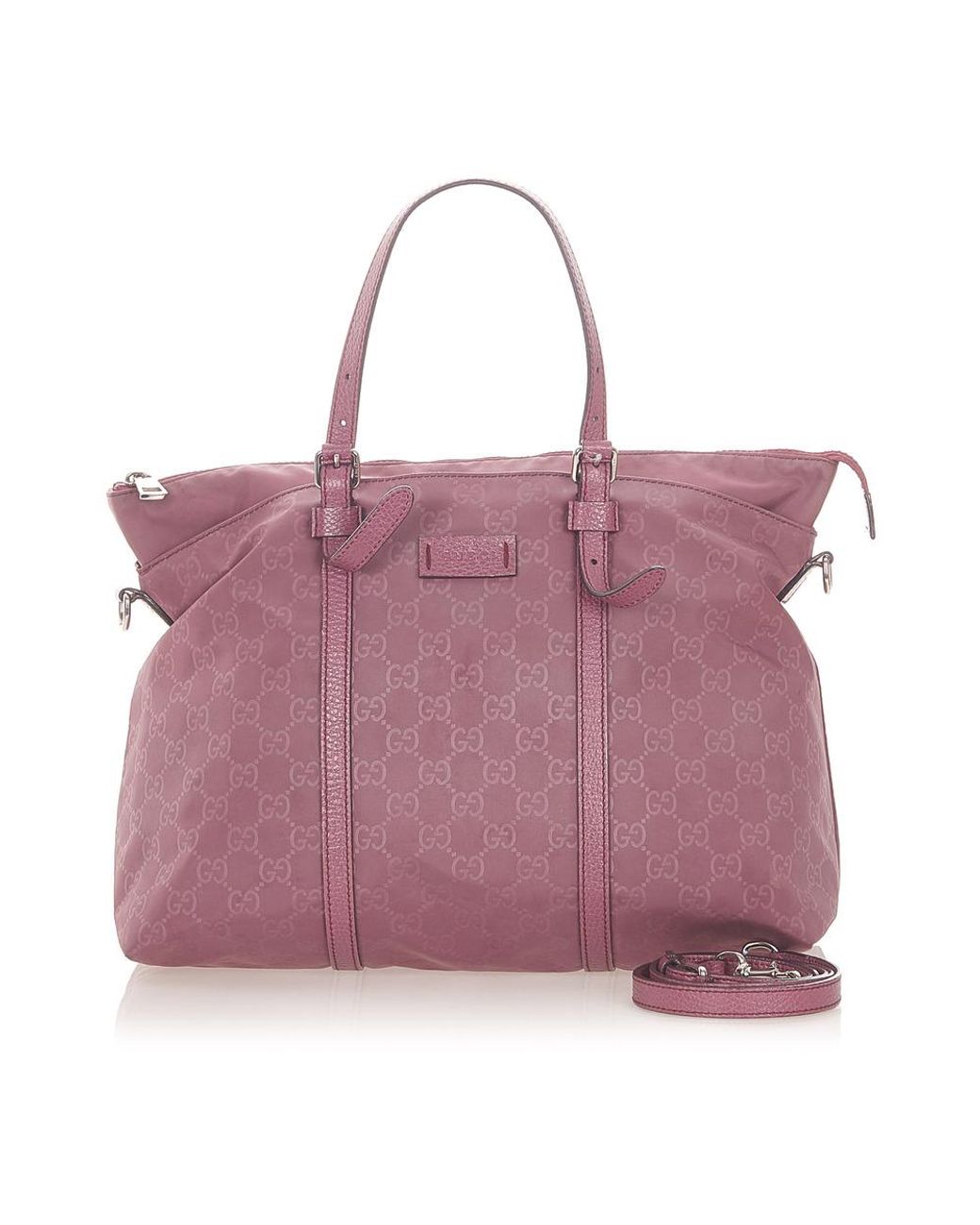 Gucci Synthetisch gg Nylon Tas in het Paars - Lyst