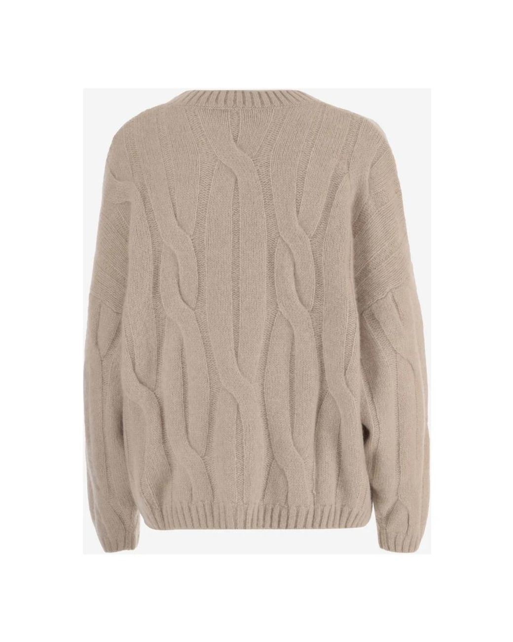 Allude Brown Cashmere Knitwear