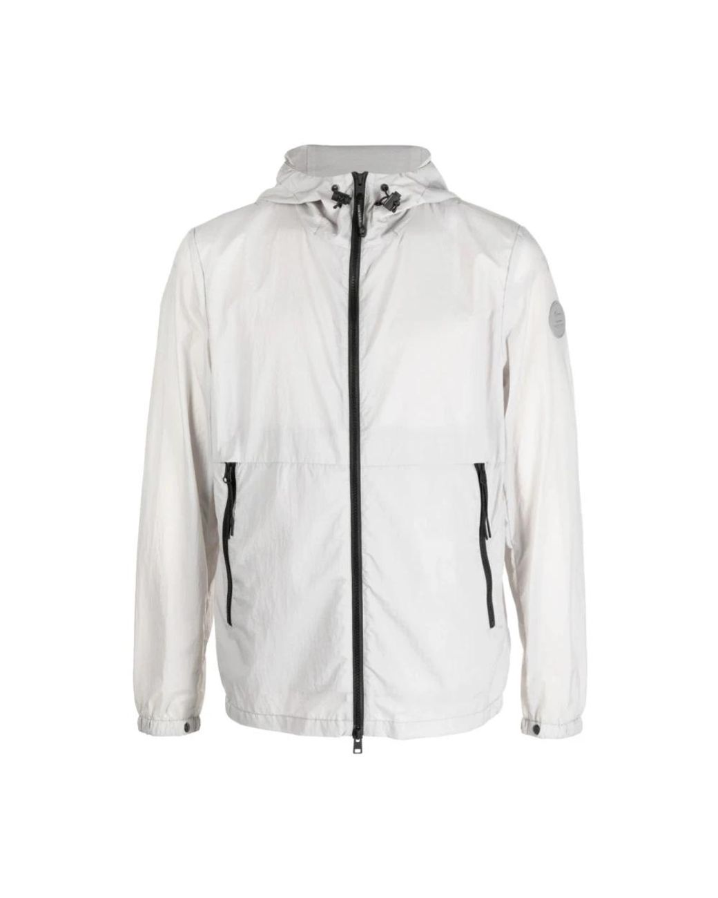 Woolrich Gray Light Jackets for men