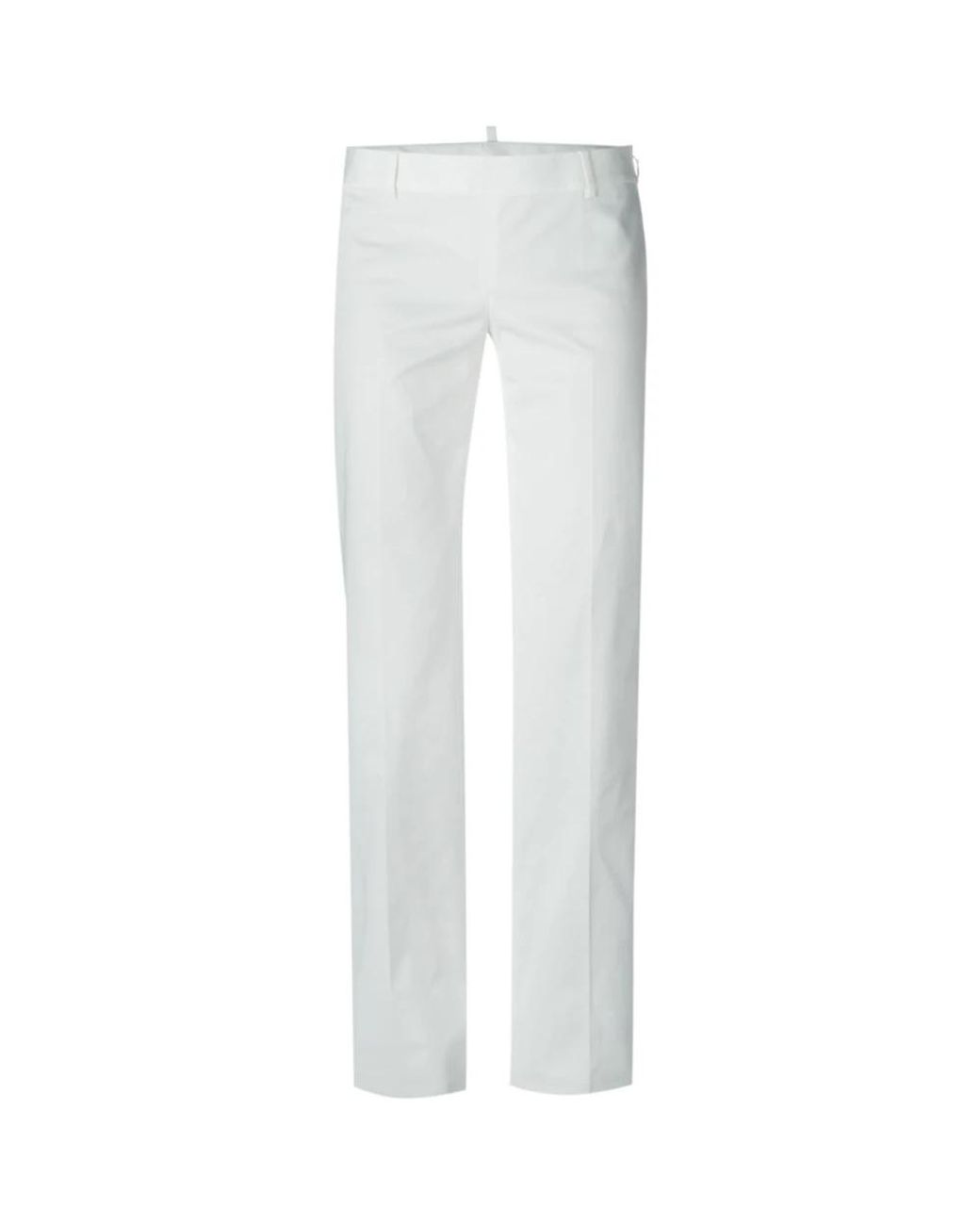 DSquared² Broeken ,Wit ,Katoen Rechte Broek in het White