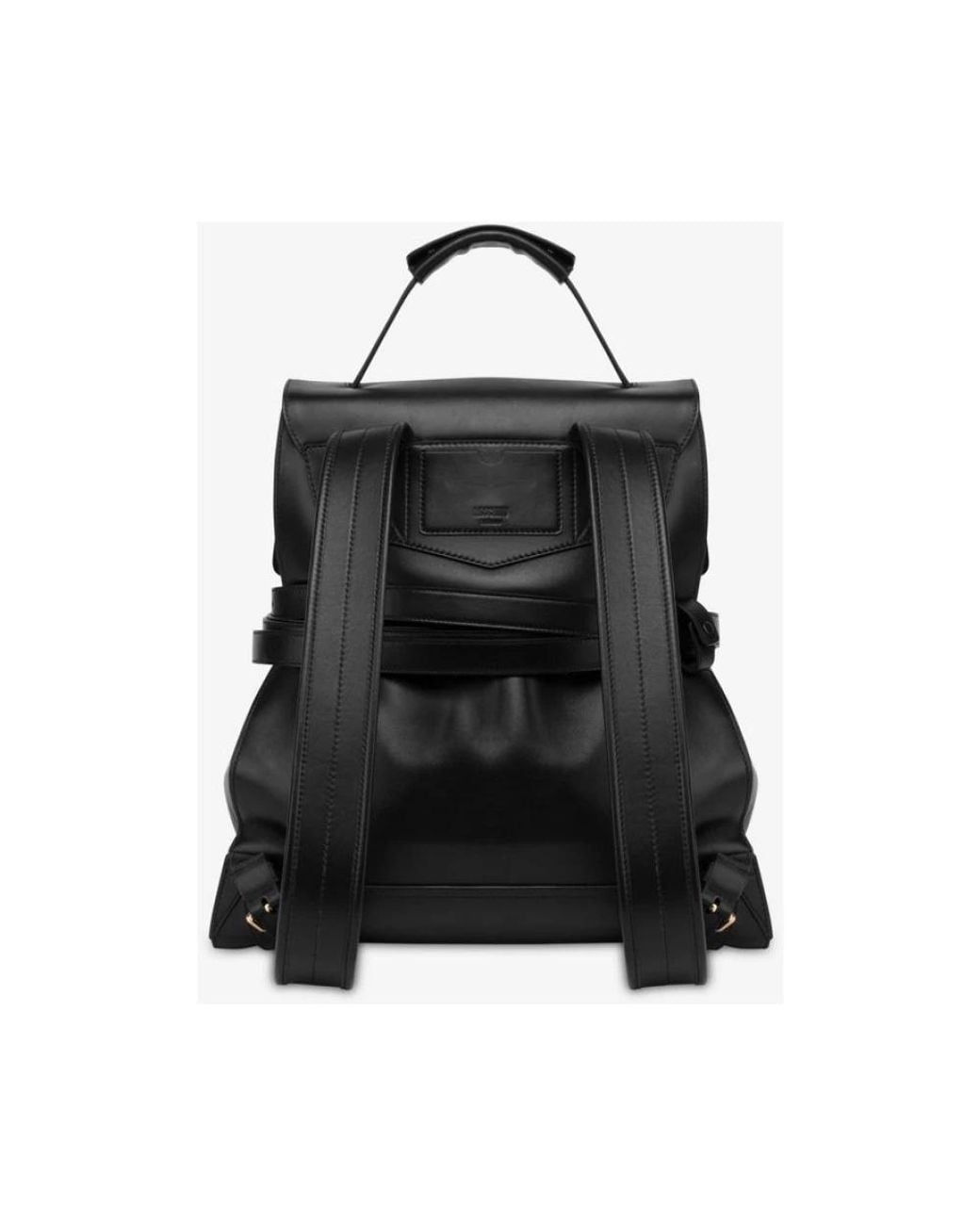 Moschino Black Backpacks for men