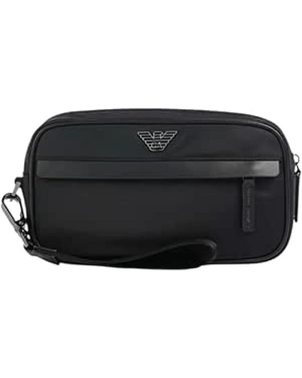 Emporio Armani Black Toilet Bags for men