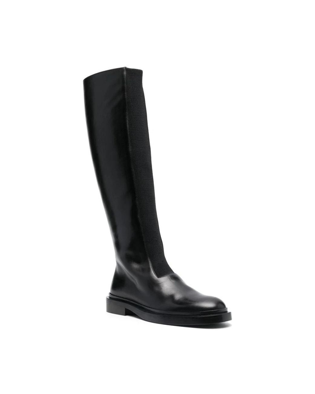 Jil Sander Black High Boots