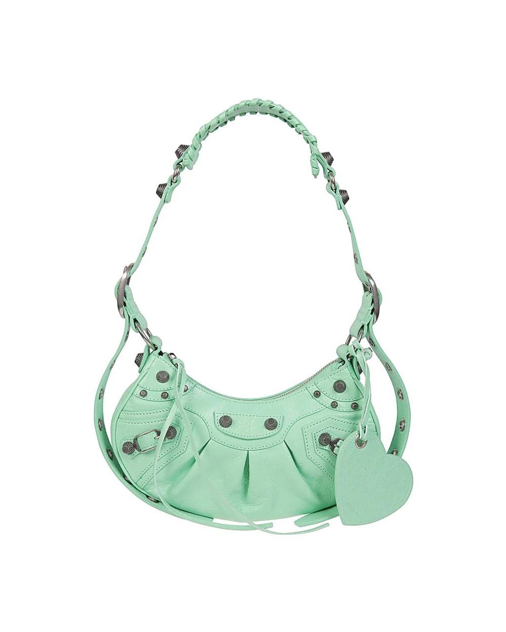 Balenciaga Green Shoulder Bags