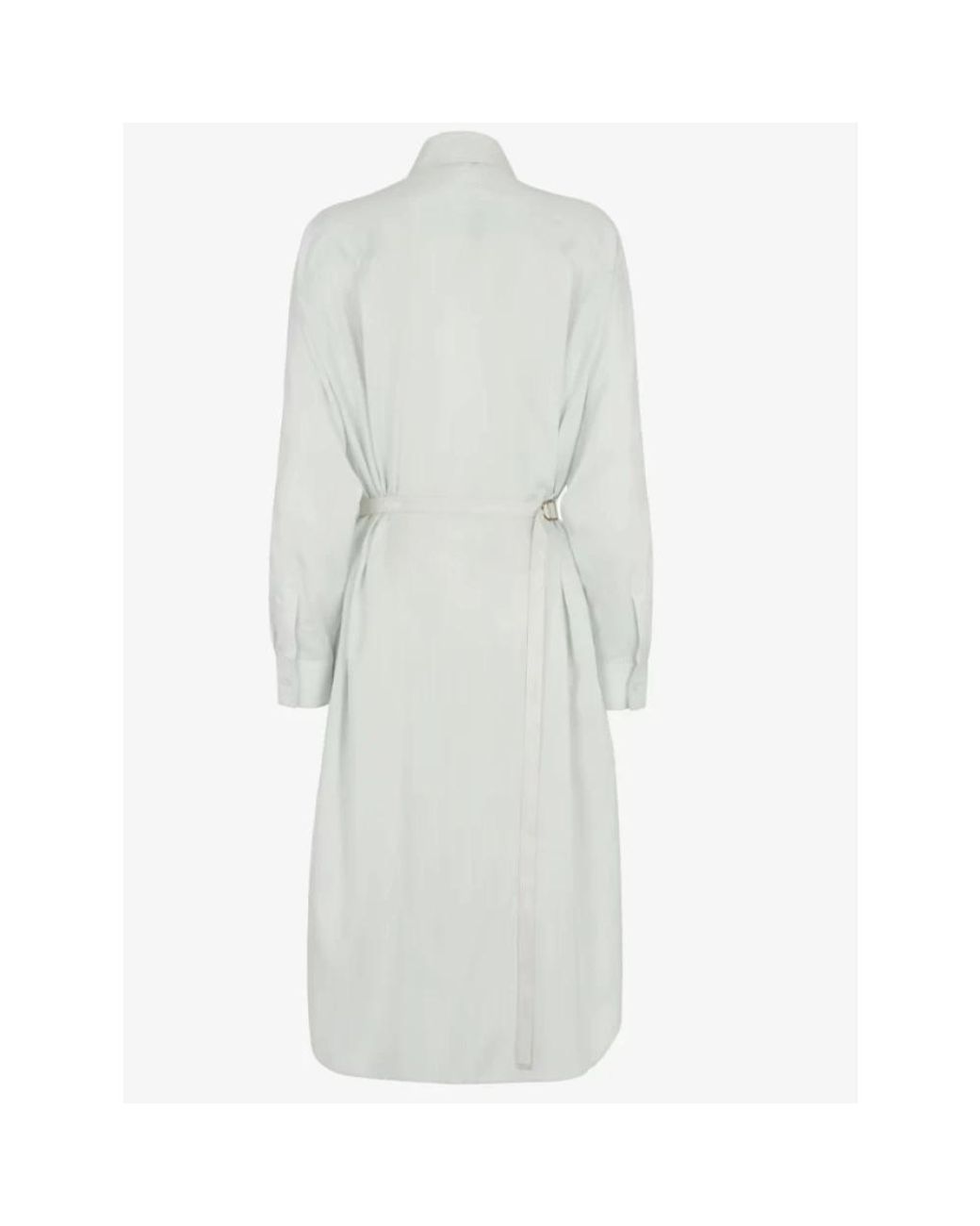 Fendi Blue Shirt Dresses
