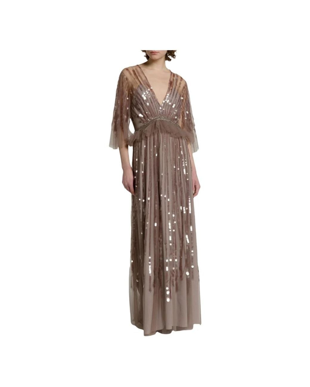 Alberta Ferretti Brown Gowns