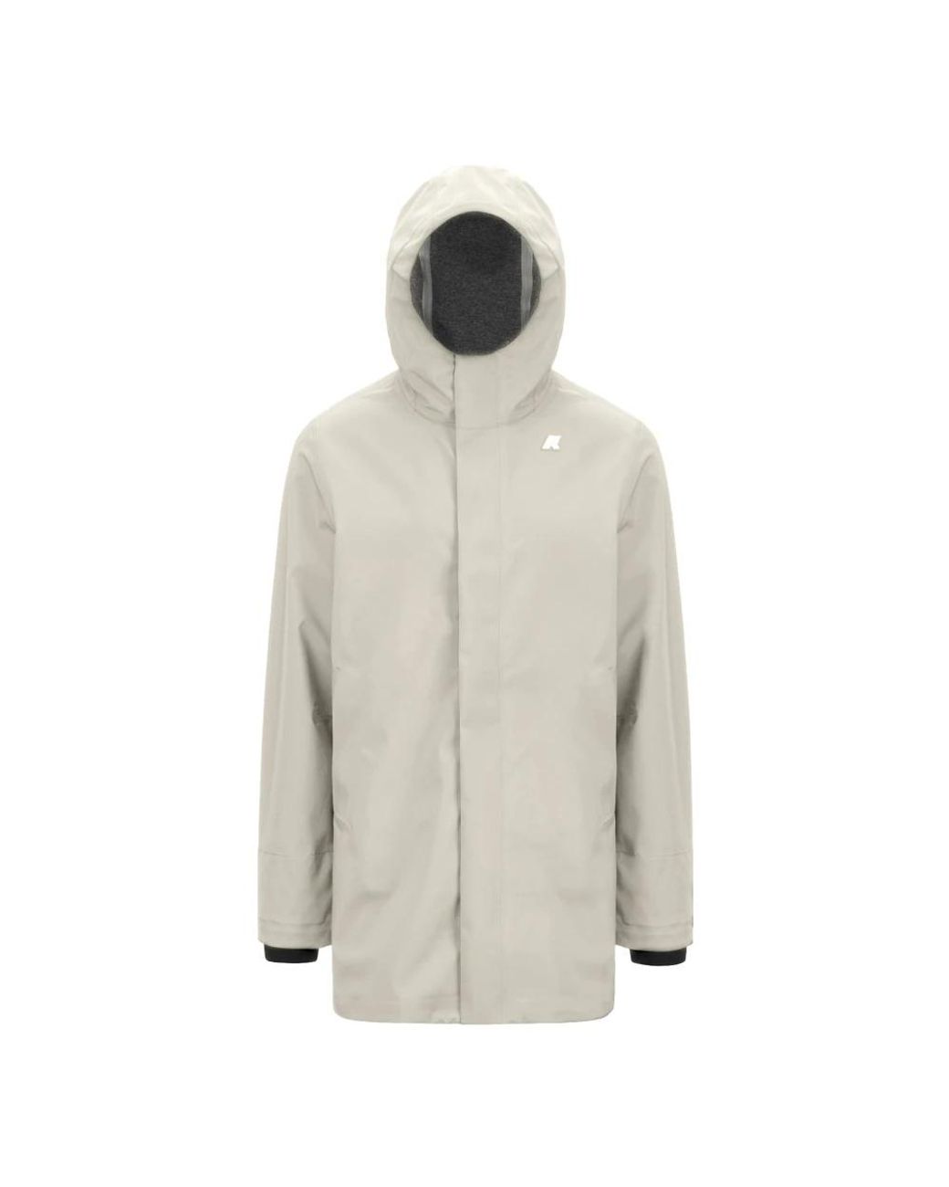 K-Way White Parkas for men