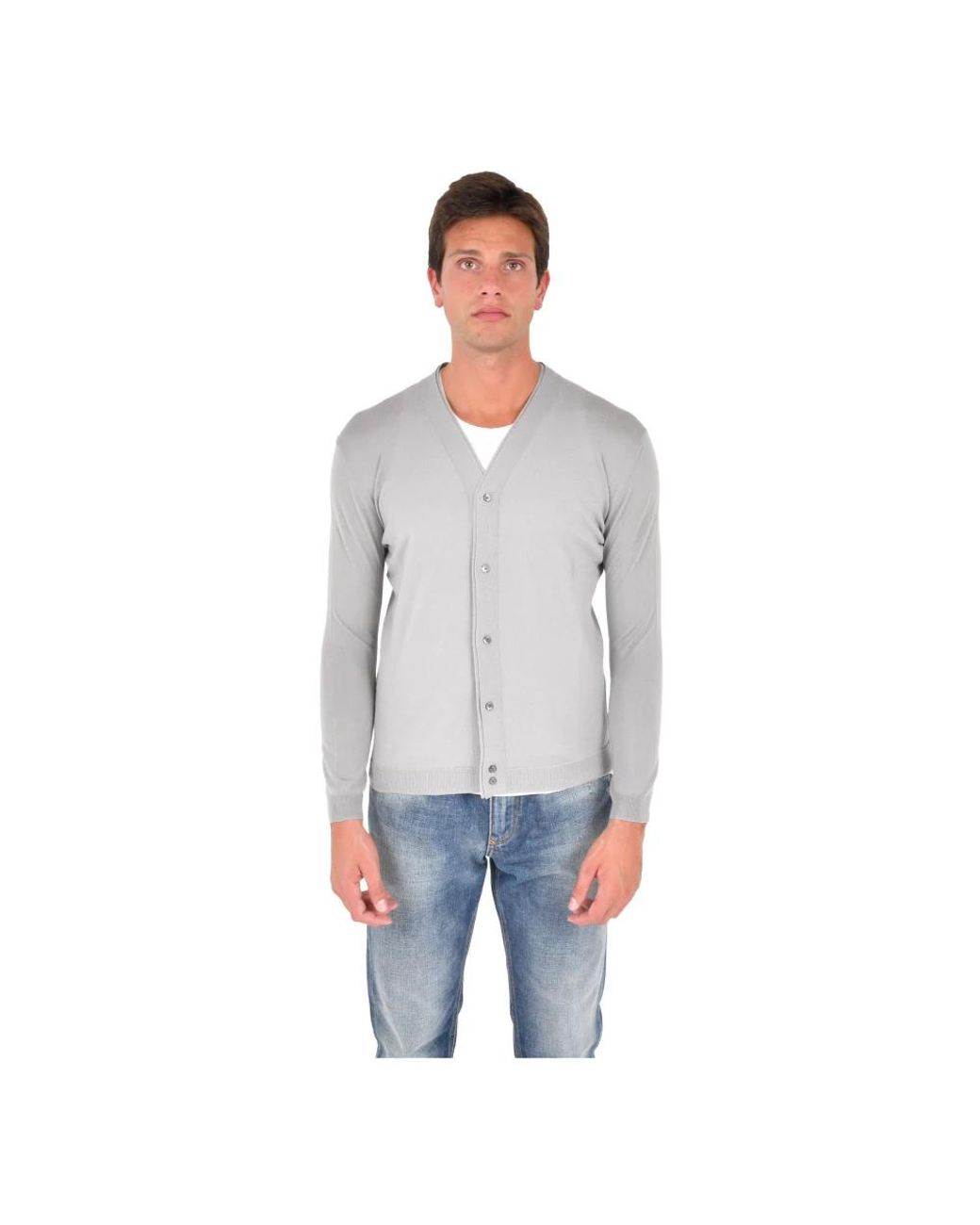Cardigans Low Brand de hombre de color Gray