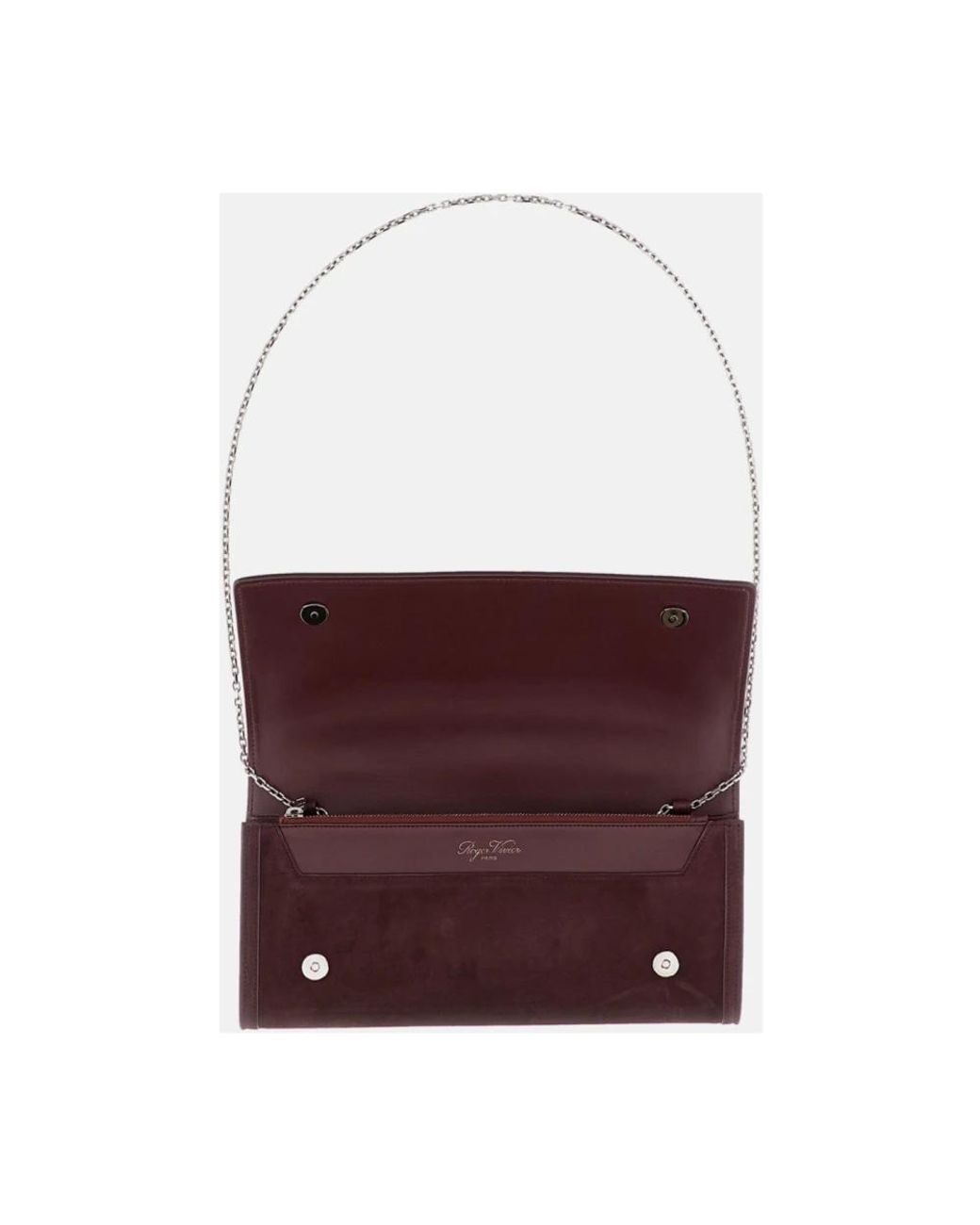 Roger Vivier Purple Clutches