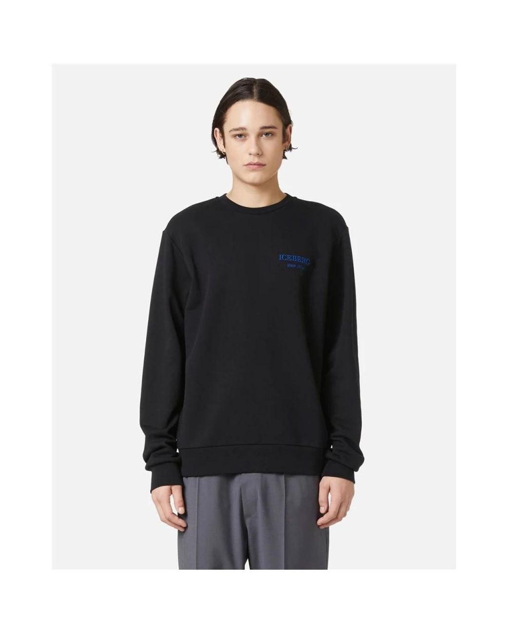 Iceberg Black Sweatshirts for men
