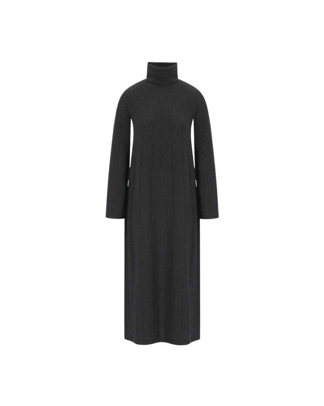 Max Mara Black Knitted Dresses
