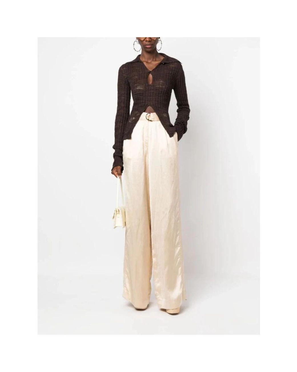 Zimmermann Natural Wide Trousers