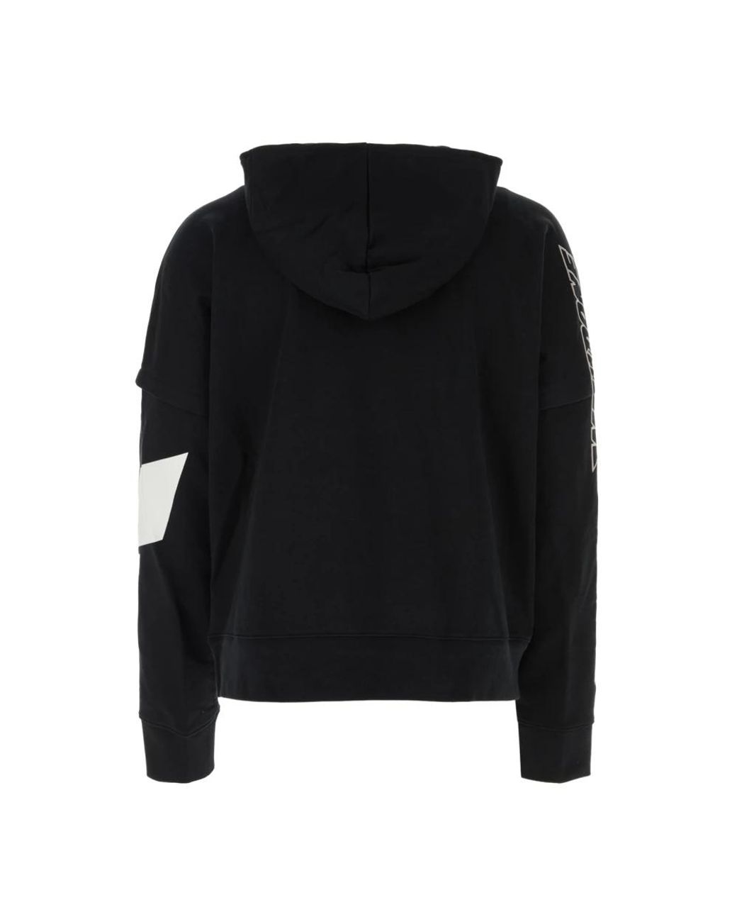 Hoodies we11done de hombre de color Black