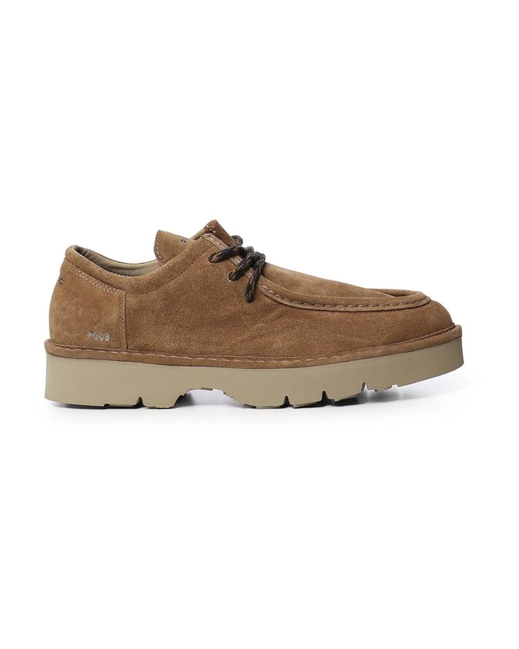 Pànchic Brown Laced Shoes for men