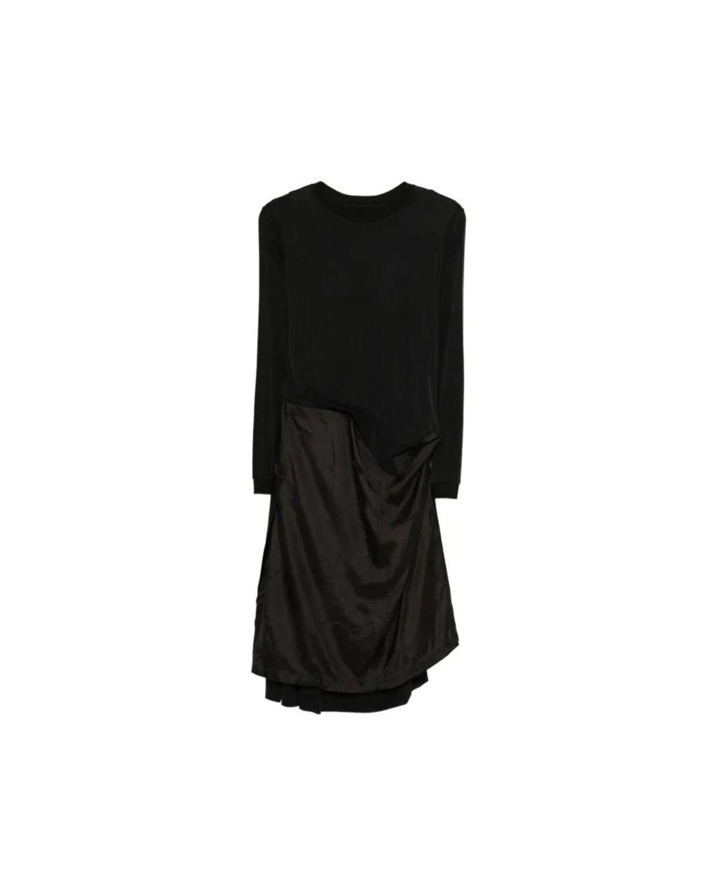 Maison Margiela Black Midi Dresses