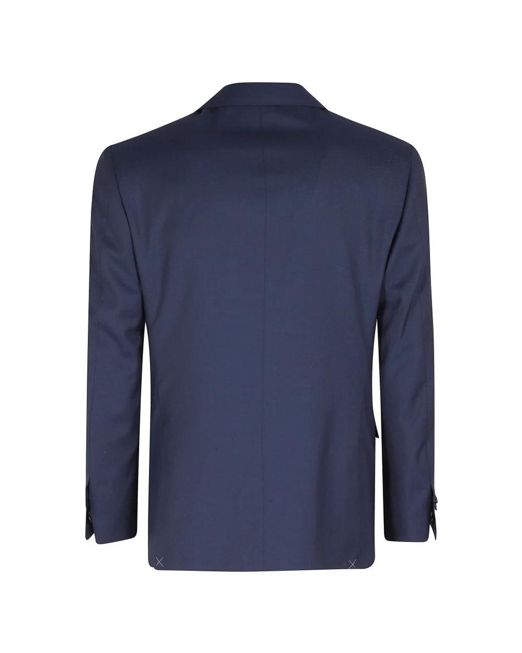 Corneliani Blue Single Breasted Suits for men