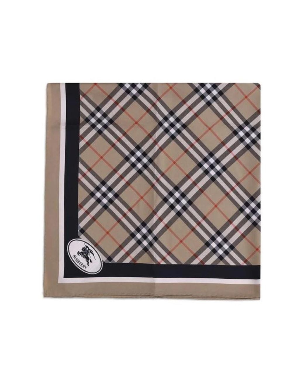 Burberry Metallic Silk Scarves