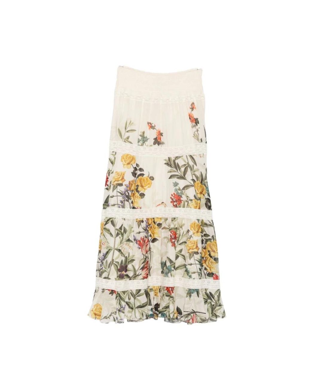 Alice + Olivia White Maxi Skirts