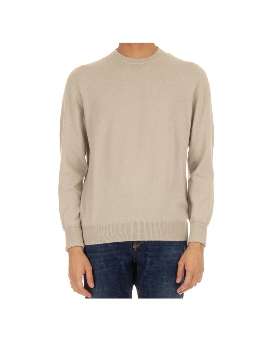 Ballantyne Natural Round-Neck Knitwear for men