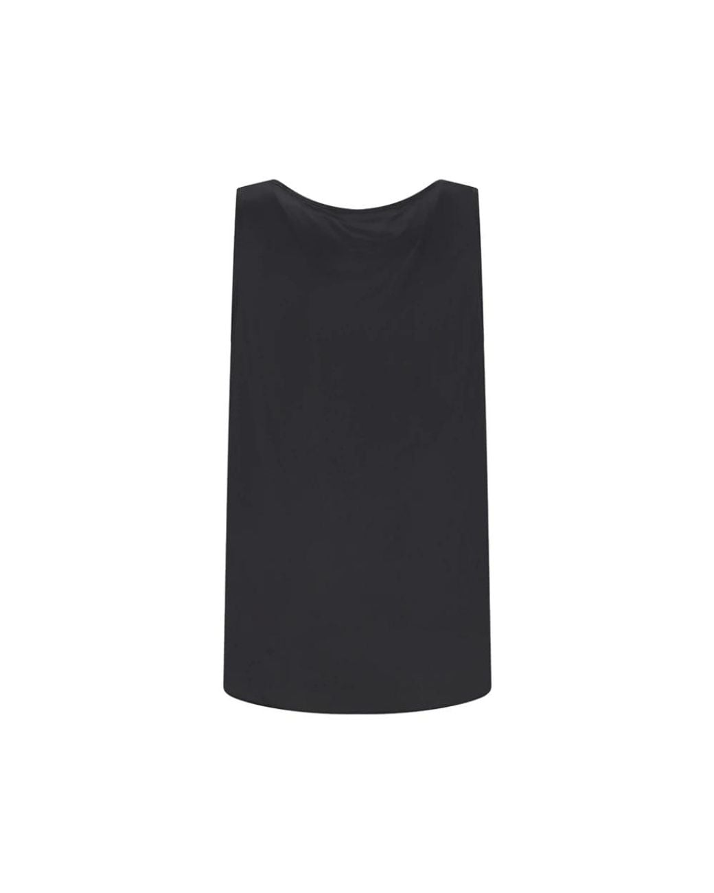Max Mara Black Sleeveless Tops