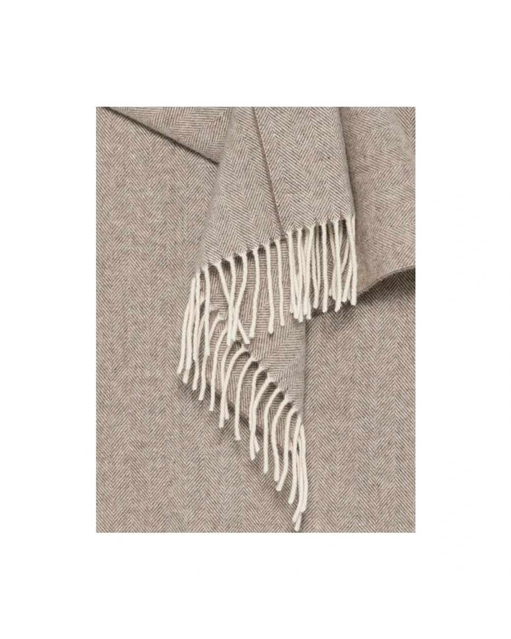 La Fileria Brown Winter Scarves for men