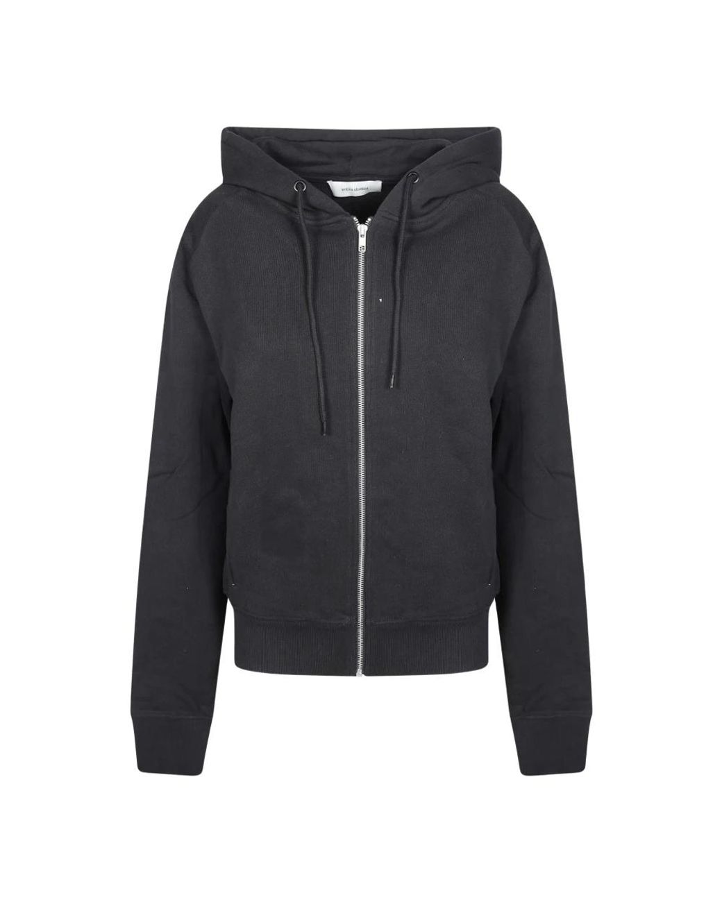 Entire studios Slim Zip Up in het Black
