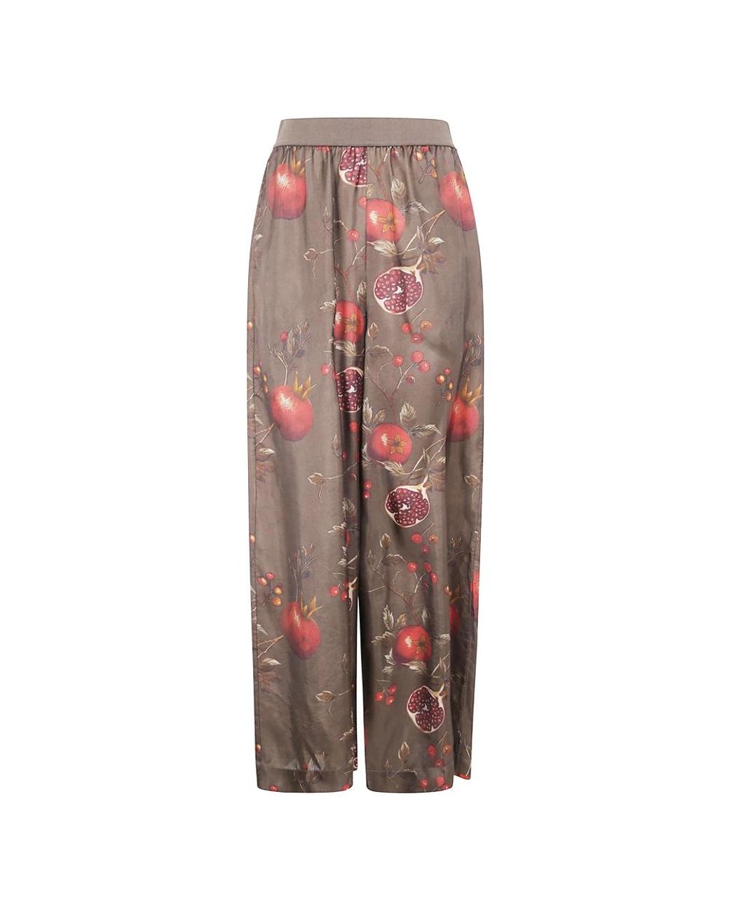 Uma Wang Brown Wide Trousers