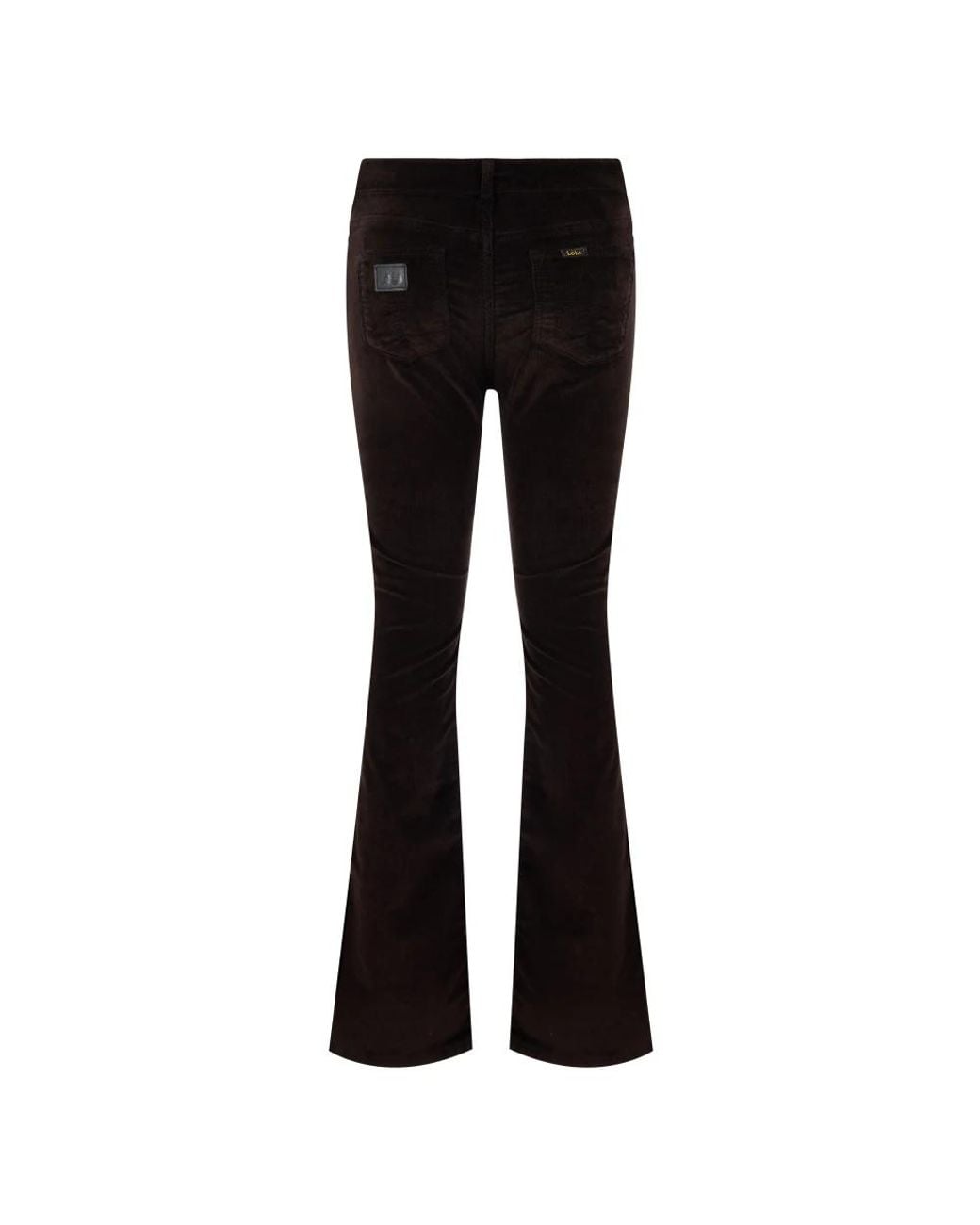 Lois Black Flare Jeans