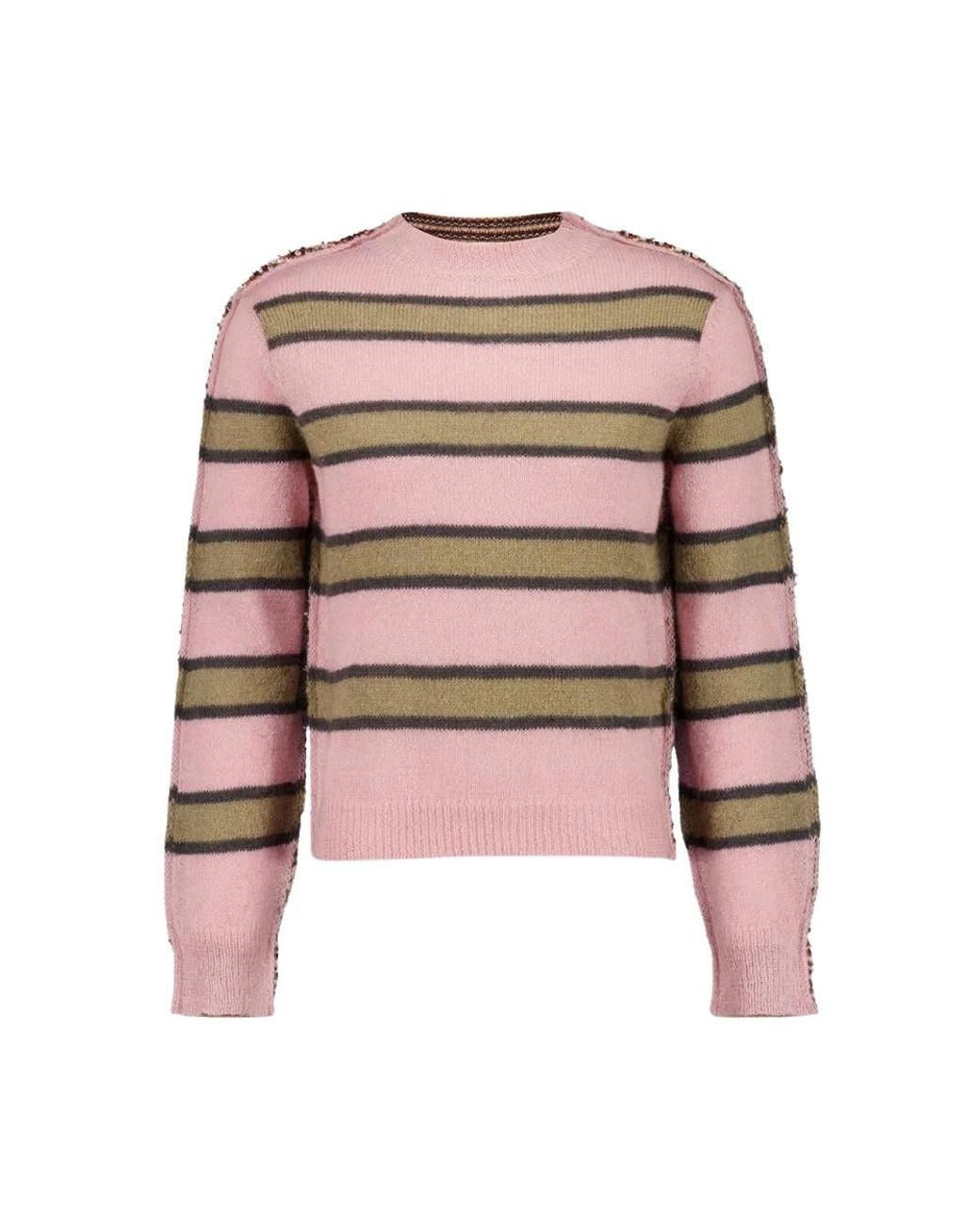 Marni Brown Round-Neck Knitwear for men