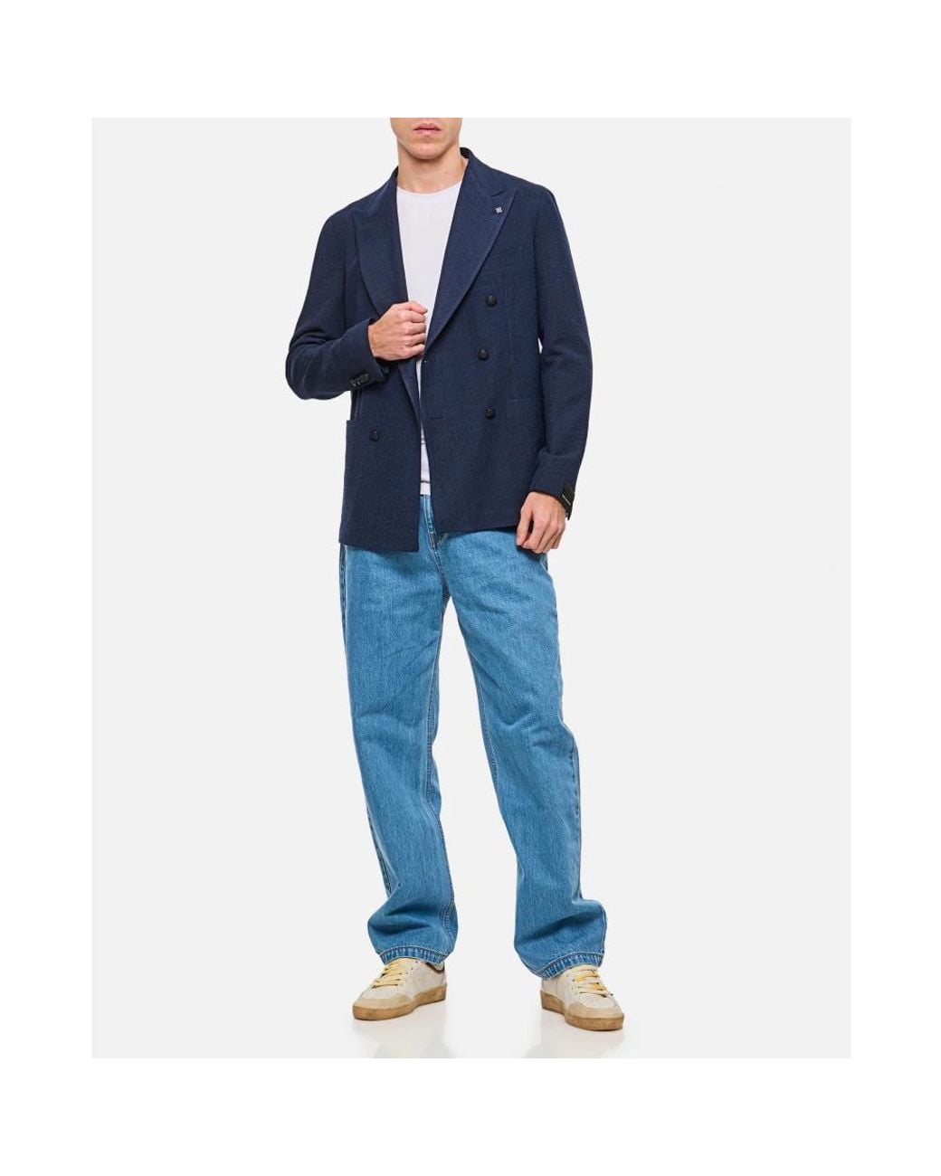 Tagliatore Blue Blazers for men