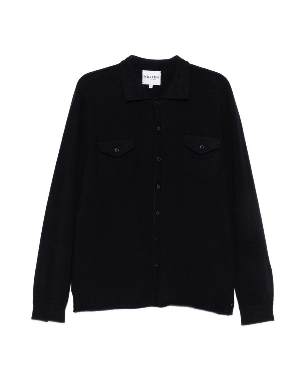 Kujten Julius Cardigan in het Black voor heren
