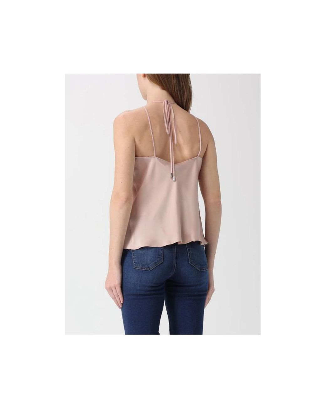 Pinko Pink Sleeveless Tops
