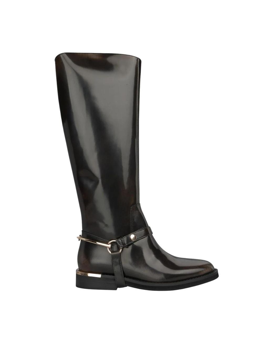 Alma En Pena. Black High Boots