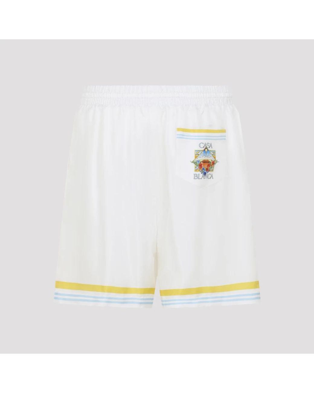 Casablanca White Casual Shorts for men